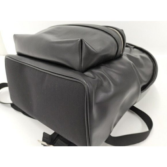 Saint Laurent City Leather Backpack Black - Picture 3 of 10